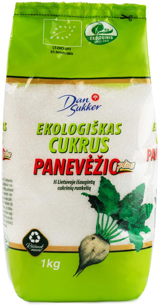 Ekologiškas cukrus „Panevėžio Plius“