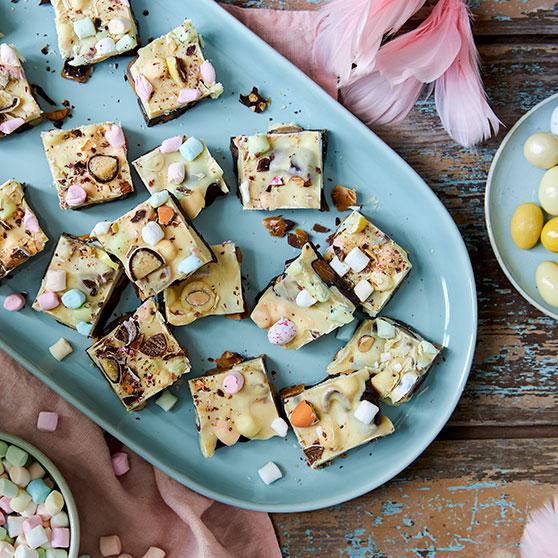 Velykiniai skanėstai „Rocky Road“