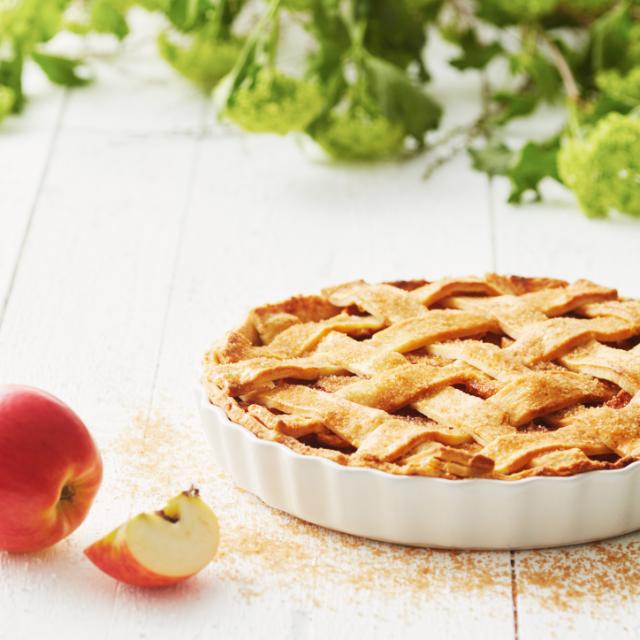 Nesunkiai pagaminamas obuolių pyragas